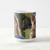 Customized with two photos kaffeetasse (Mittel)