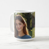 Customized with two photos kaffeetasse (Vorderseite Links)