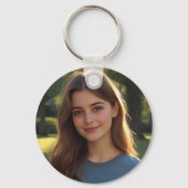 Customized with two photos schlüsselanhänger (Vorderseite)