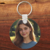 Customized with two photos schlüsselanhänger (Vorderseite)