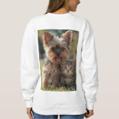 Customized with two photos sweatshirt (Rückseite)