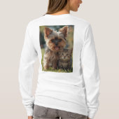 Customized with two photos T-Shirt (Rückseite)