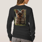 Customized with two photos T-Shirt (Rückseite)