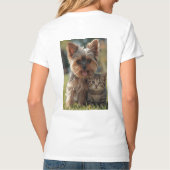 Customized with two photos T-Shirt (Rückseite)