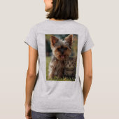 Customized with two photos T-Shirt (Rückseite)