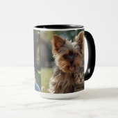 Customized with two photos tasse (VorderseiteRechts)