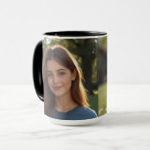 Customized with two photos tasse (Vorderseite Links)