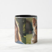 Customized with two photos tasse (Zentrum)