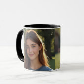 Customized with two photos tasse (Vorderseite Links)