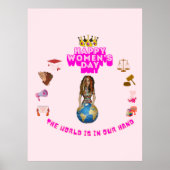 Customized women's day poster (Vorne)