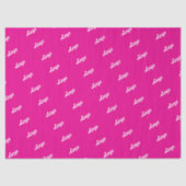 Customized Your Own Logo Stylish Modern Minimal Seidenpapier (Vorderseite)