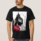 Customizing London Big Ben Clock Tower Trendy T-Shirt (Vorderseite)