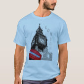 Customizing London Big Ben Clock Tower Westminster T-Shirt (Vorderseite)