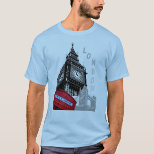 Customizing London Big Ben Clock Tower Westminster T-Shirt