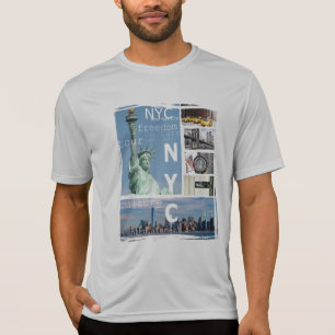 Customizing New York City Manhattan Nyc Liberty T-Shirt