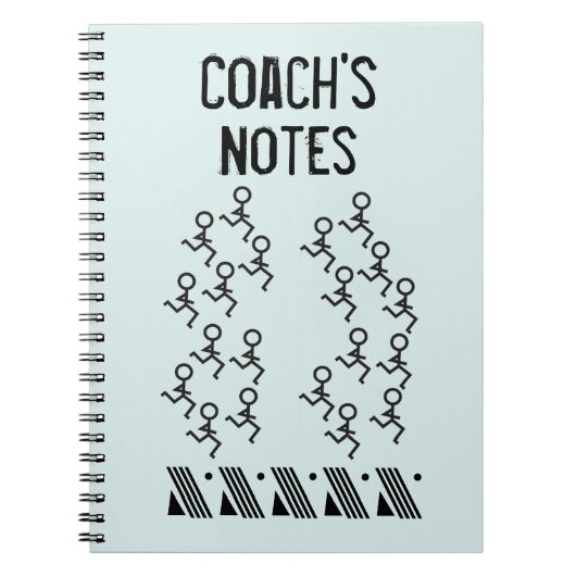 Customizing - Running Coach Notebook Notizblock (Vorderseite)