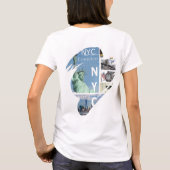Customizing Trendy New York City Manhattan Nyc T-Shirt (Rückseite)