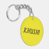 #CustomKeychains #ZazzleFinds #PersonalizedGifts Schlüsselanhänger (Vorderseite links)