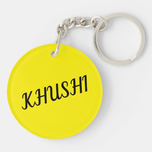 #CustomKeychains #ZazzleFinds #PersonalizedGifts Schlüsselanhänger (Rückseite)