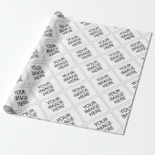 #CustomLogoWrappingPaper Geschenkpapier (Ungerollt)