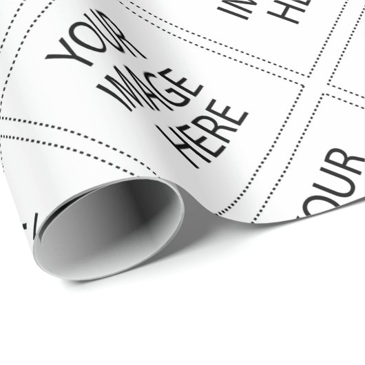 #CustomLogoWrappingPaper Geschenkpapier (Rolleneckpunkt)