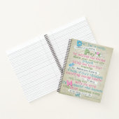 CustomSpiral-Notebook/Prayer-Journal Notizblock (Innenseite)