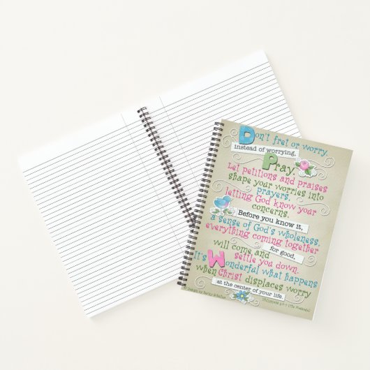 CustomSpiral-Notebook/Prayer-Journal Notizblock (Innenseite)