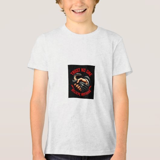 CustomTees #TrendyTshirts #GraphicTees #CasualWear Tri-Blend Shirt (Vorderseite)