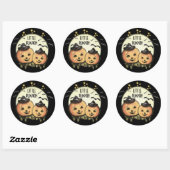 CustomVintage Halloween Pumpkin Stickers (Blatt)
