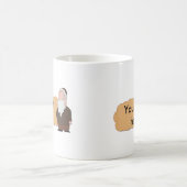 Custumizable Keramik-Tasse des jüdischen Rabbiners Kaffeetasse (Mittel)