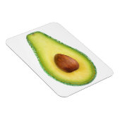 Cut avocado frucht magnet (Rechte Seite)