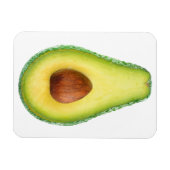Cut avocado frucht magnet (Horizontal)