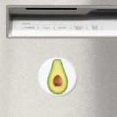 Cut avocado frucht magnet (In Situ (Geschirrspüler))