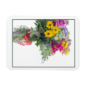 Cut Blume Bouquet Magnet (Horizontal)