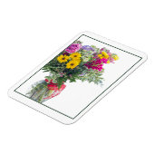 Cut Blume Bouquet Magnet (Linke Seite)