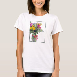 Cut Blume Bouquet T-Shirt