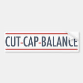 Cut Cap Balance Autoaufkleber (Vorne)