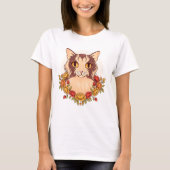 Cut cat lover gift T-Shirt (Vorderseite)