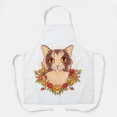 Cut cat lover schürze (Vorderseite)