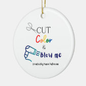 Cut, Color, & Bllow Me Weihnachtsschmuck (Links)