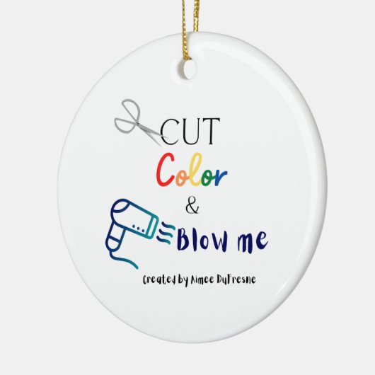 Cut, Color, & Bllow Me Weihnachtsschmuck (Links)