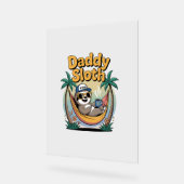 Cut Daddy Sloth Father Acrylschild (Winkel)