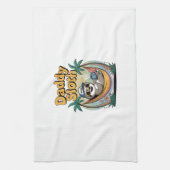 Cut Daddy Sloth Father Geschirrtuch (Vertikal)