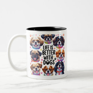 Cut Dog Tasse Lover Geschenk Kaffee Tasse Cup Gesc