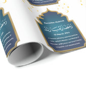 Cut Eid Mubara Geschenkpapier (Rolleneckpunkt)