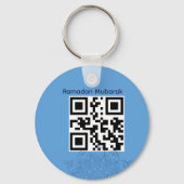 Cut Eid Mubarak  Schlüsselanhänger (Rückseite)