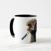 Cut Funny Ostrich Tasse (Vorderseite Links)