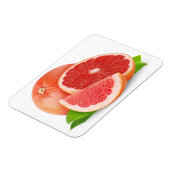 Cut Grapefruit Magnet (Linke Seite)