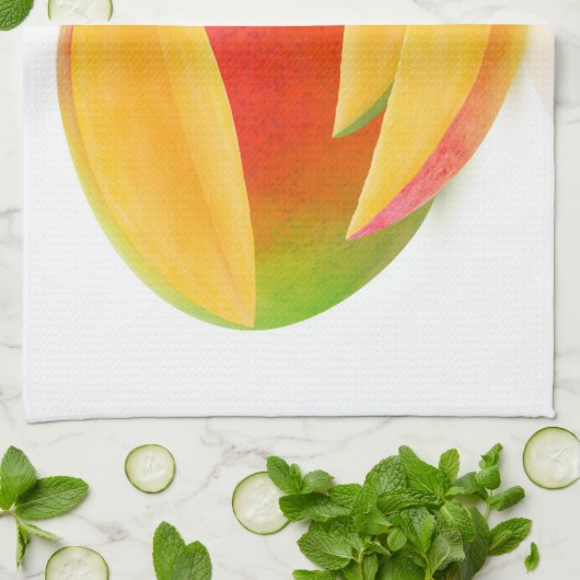 Cut Mango Geschirrtuch (Gefaltet)