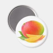 Cut Mango Magnet (Vorderseite/Rückseite)